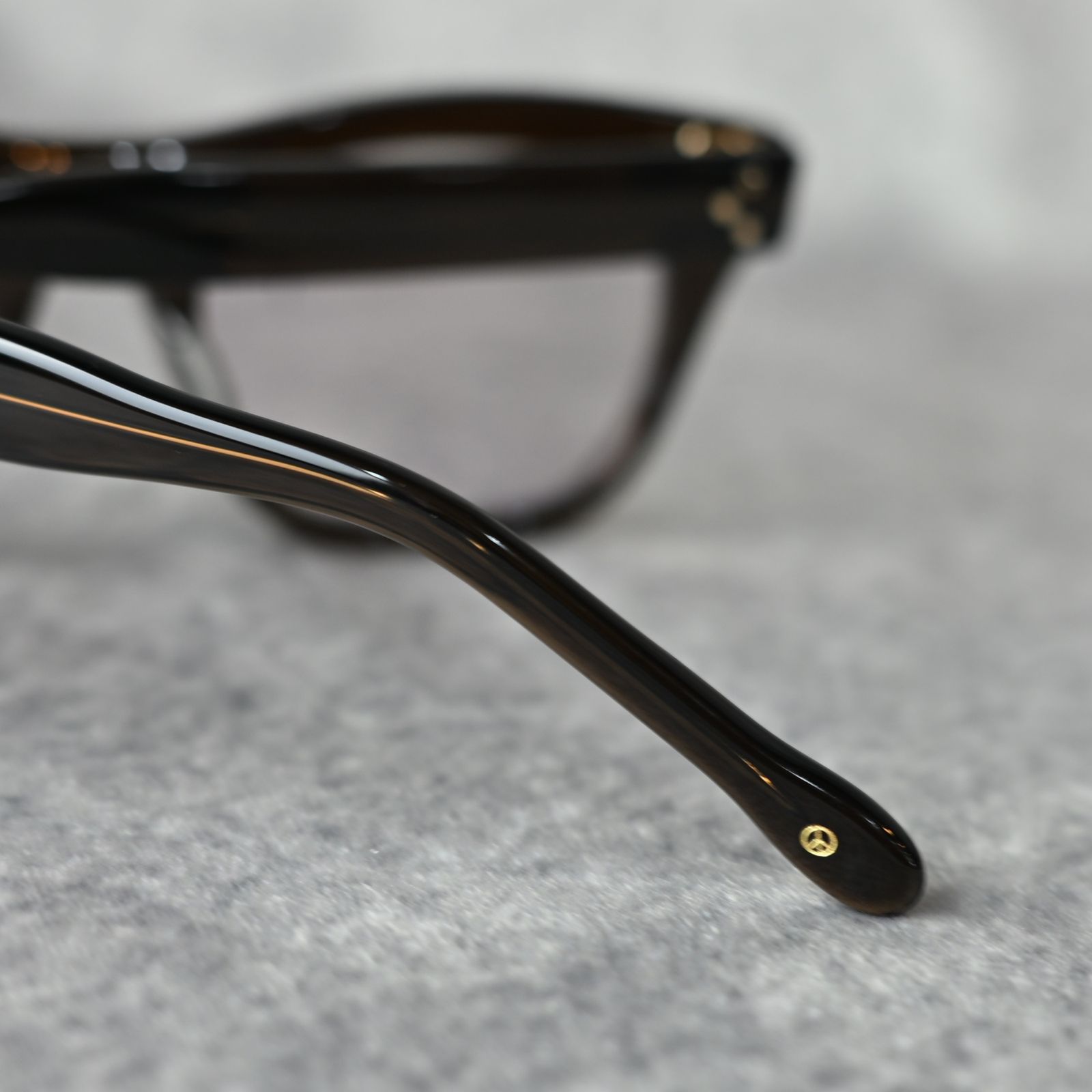 × 金子眼鏡 SUNGLASSES BEATNIK (BROWN) -  サングラス （ブラウン）