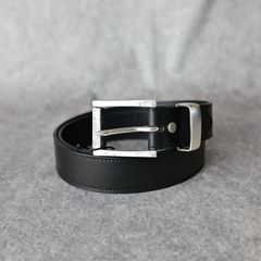 GUIDIカーフ 白鞣し35㎜ ベルト (BLACK / ブラック) / 889-06
