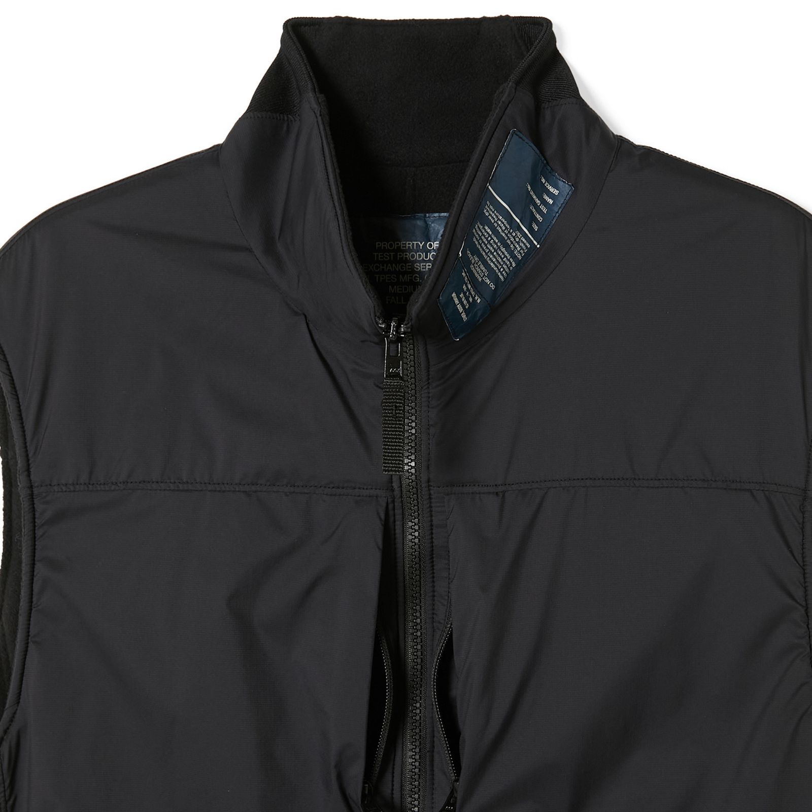 REVERSIBLE VEST （BLACK）｜リバーシブル ベスト｜9252-VE01-003