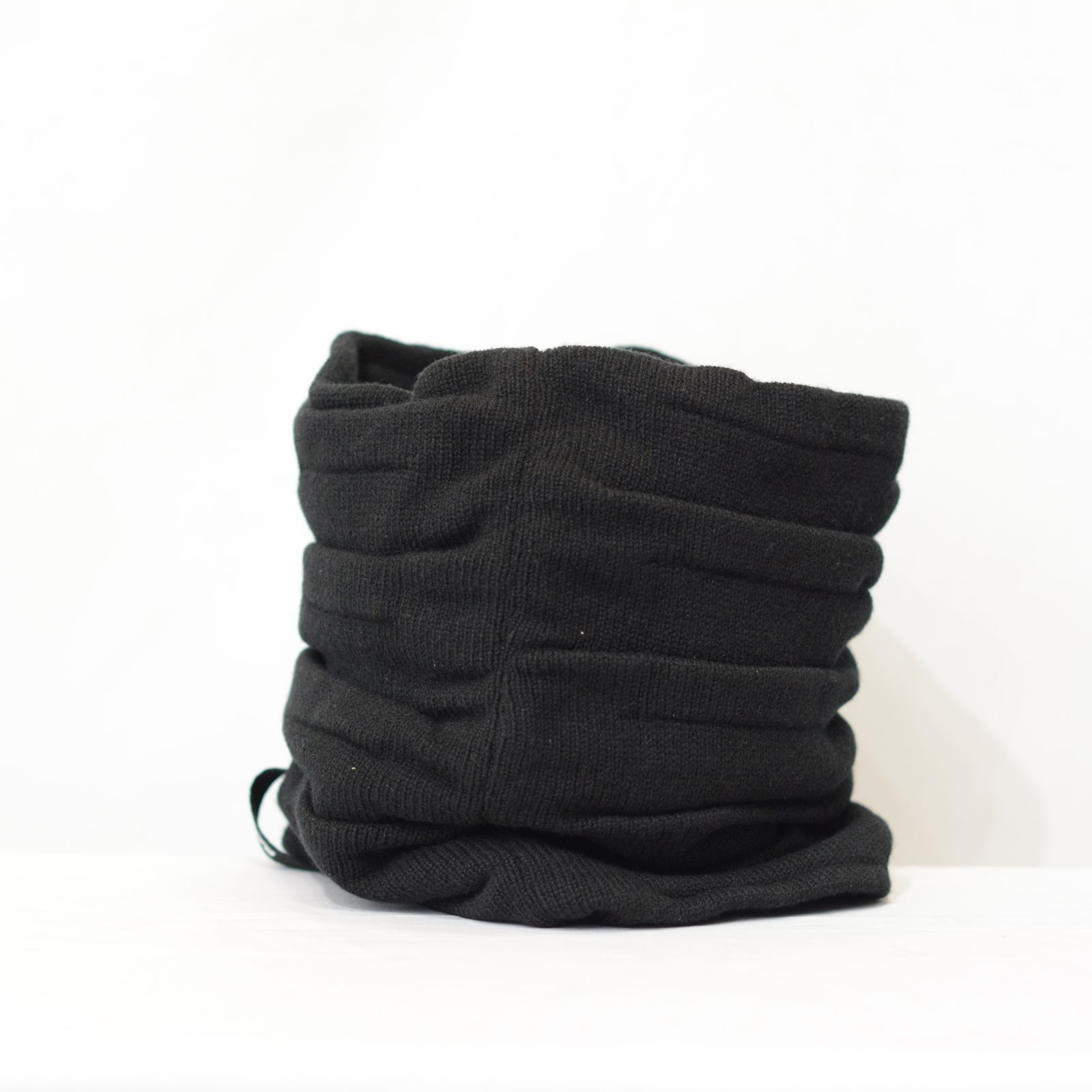 ニットスヌード （BLACK）