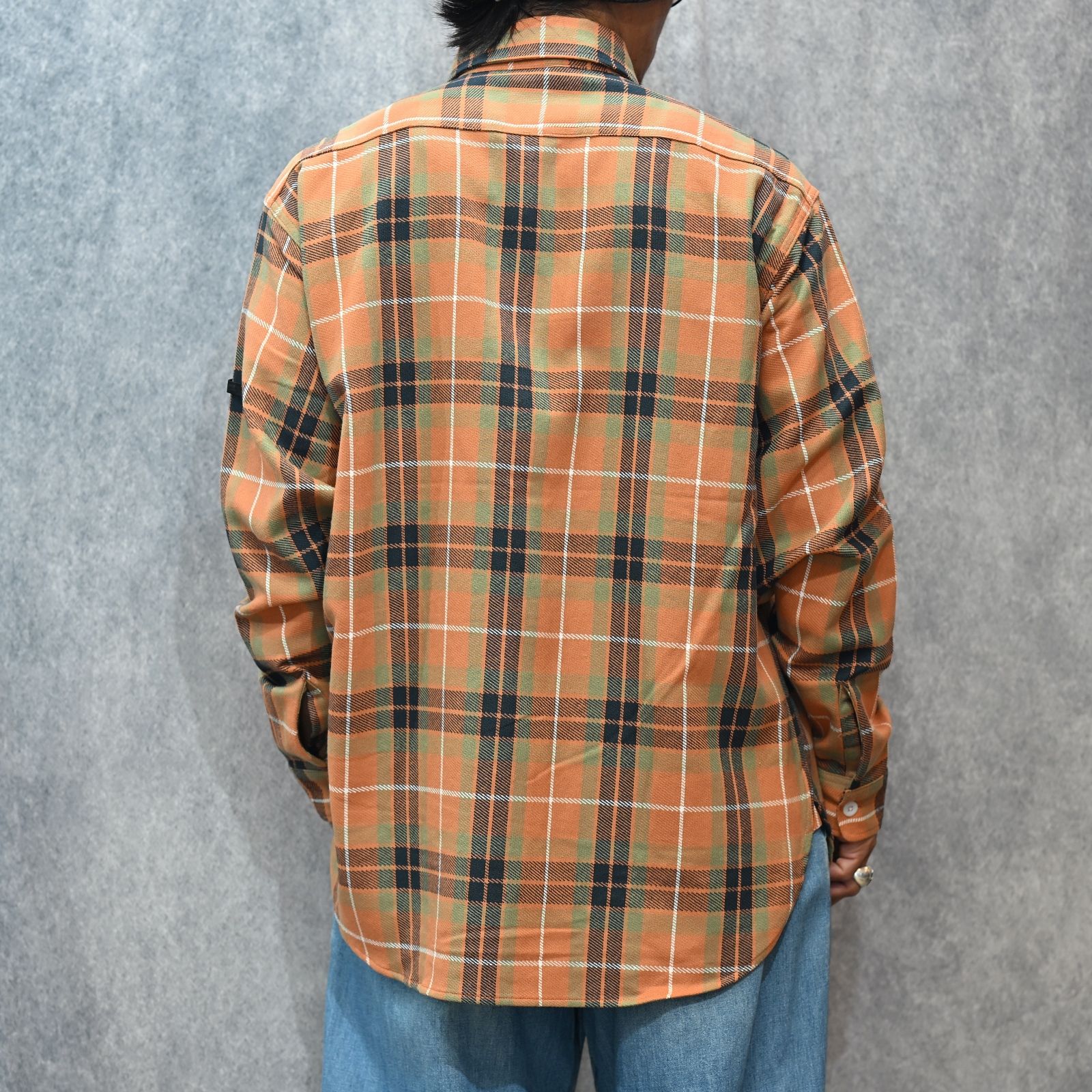 × BIG MAC SHIRT （ORG CHECK）｜× ビッグマック チェックシャツ｜2252-SH61-026