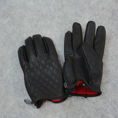カウステアー キルティング ショートグローブ （BLACK / ブラック）