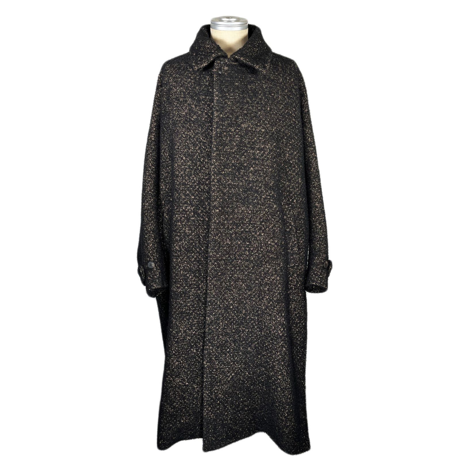 バルカラーコート / LB22AW-CO04-LYS (BLACK and TAN)
