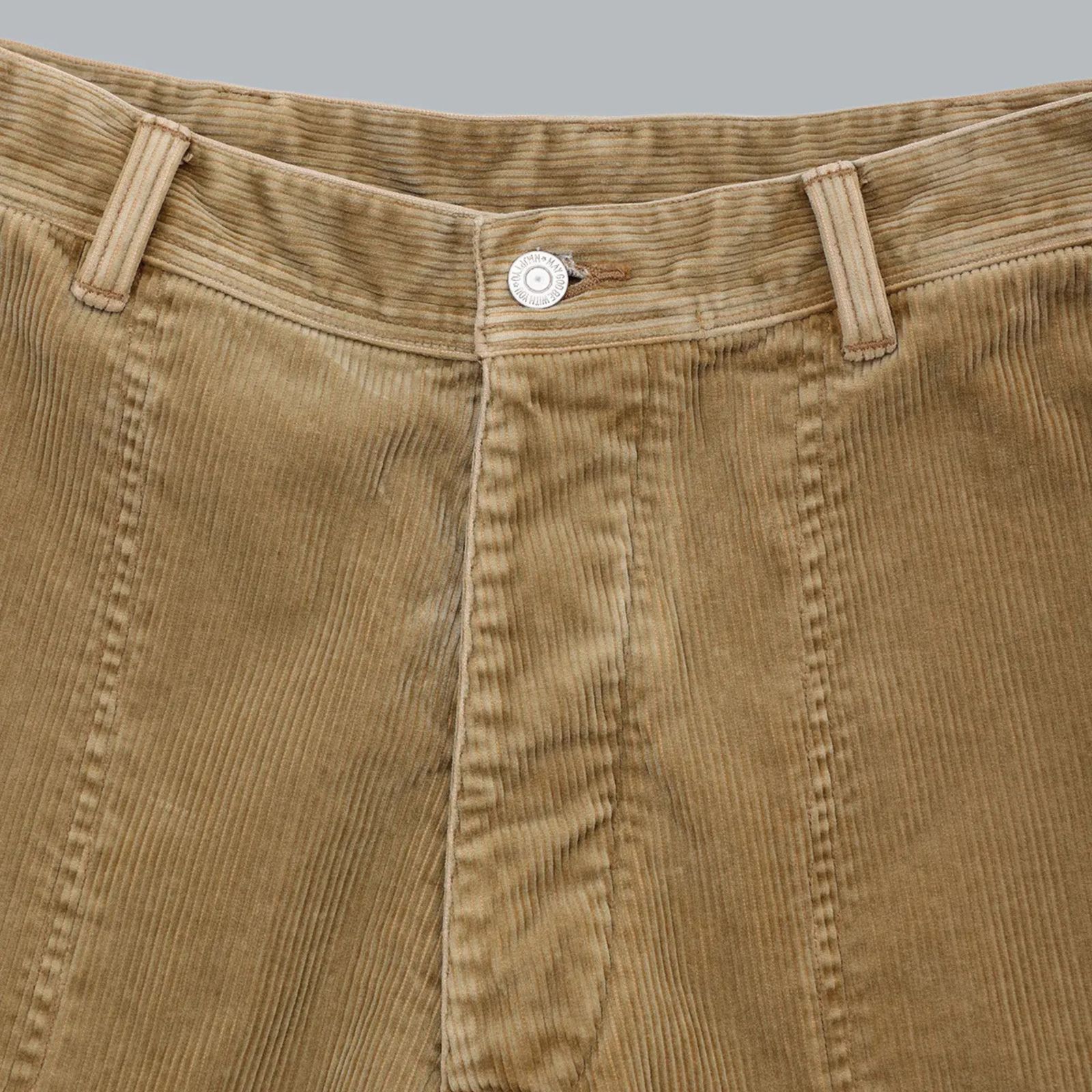 USN CORDUROY TROUSERS （BEG） /  コーデュロイパンツ トラウザー （ベージュ） 2026AW-PT1-YT