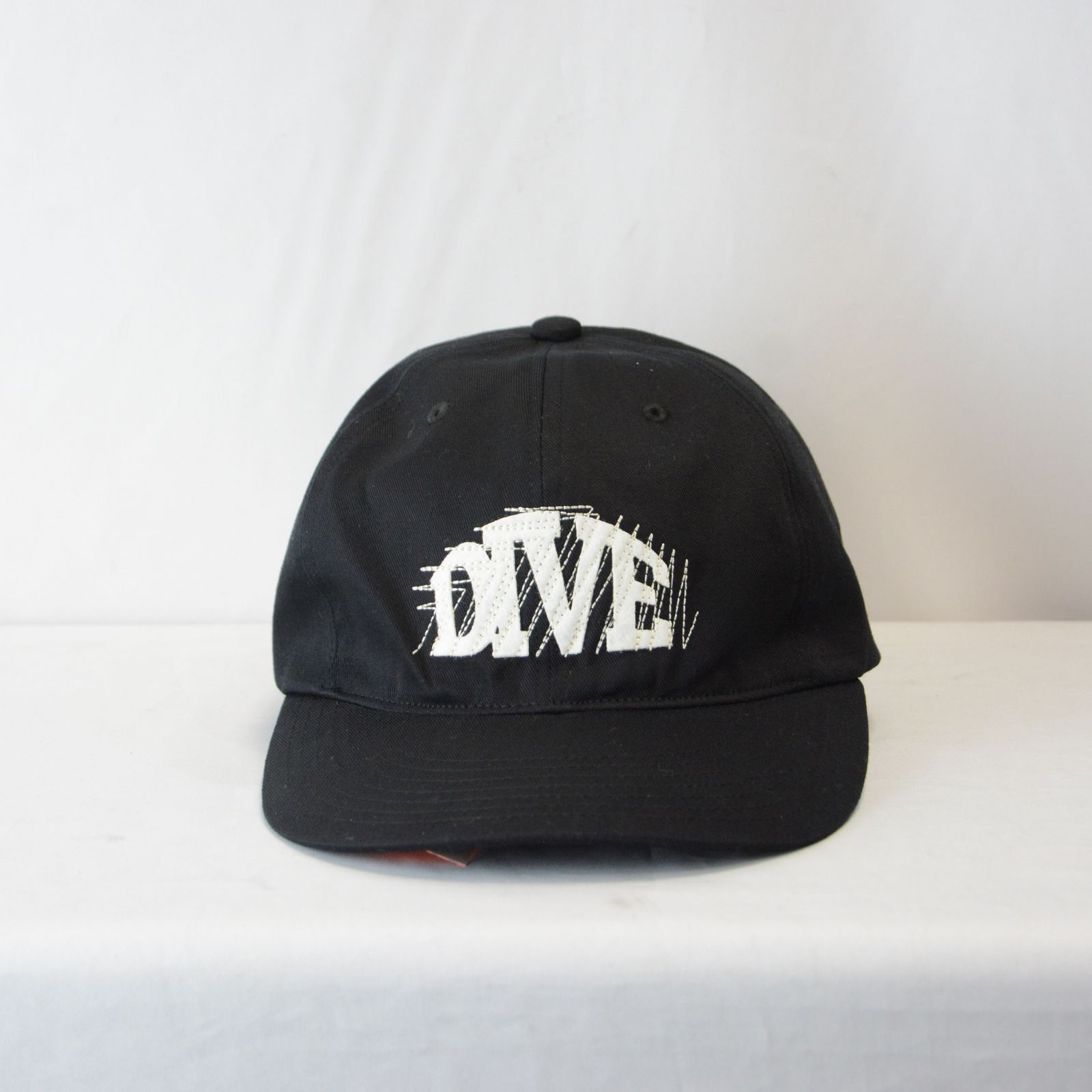 DIVE EMB 6P Cap （Black） / ワッペン キャップ （ブラック）