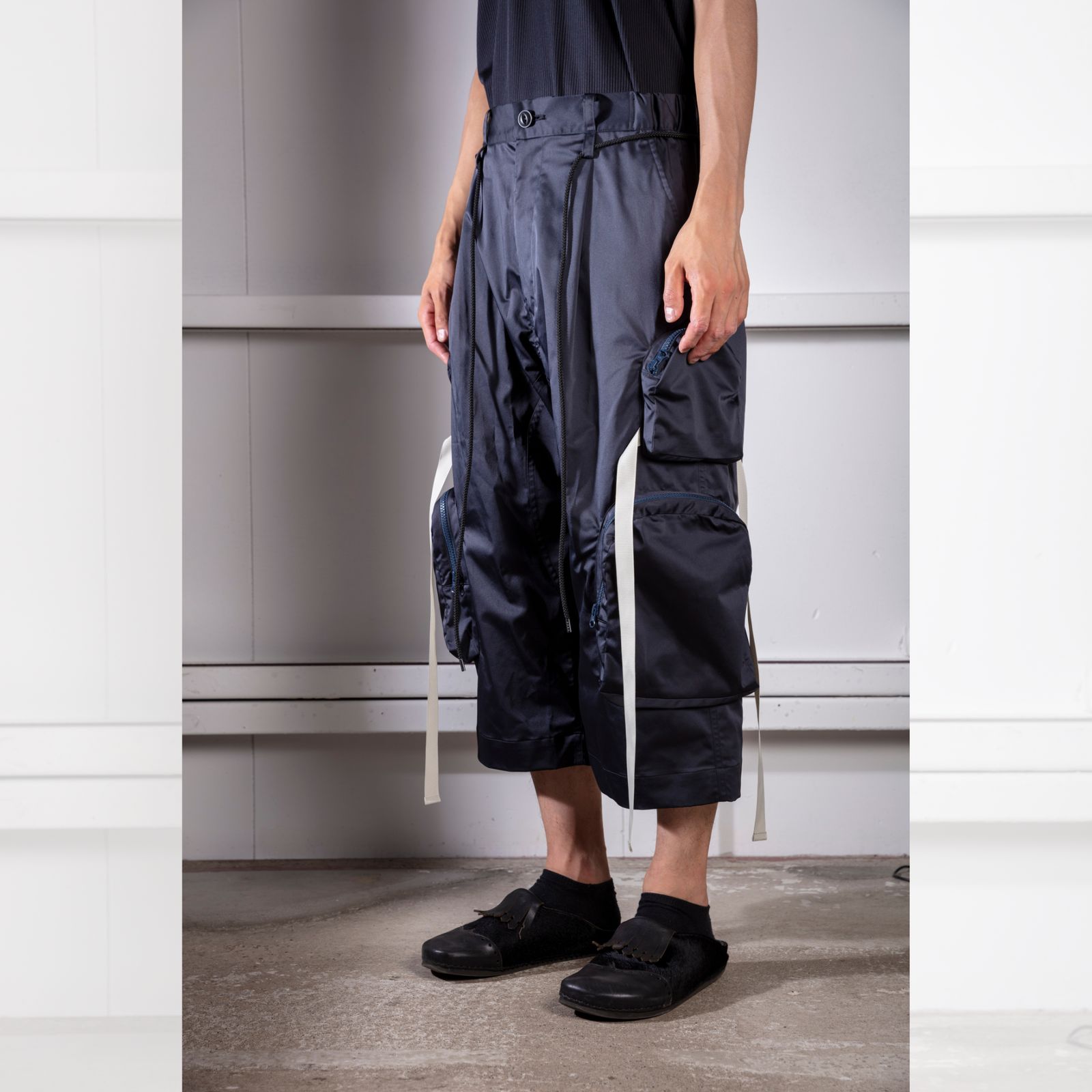 form 7 cargo pants (NAVY) / カーゴパンツ