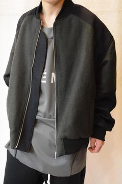 ウール ボンバージャケット