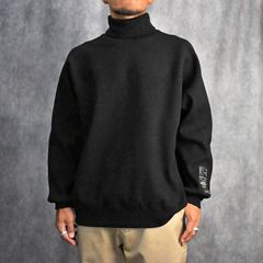 HIGH NECK LONG SLEEVE (BLACK) - ハイネック ロングスリーブ（ブラック）