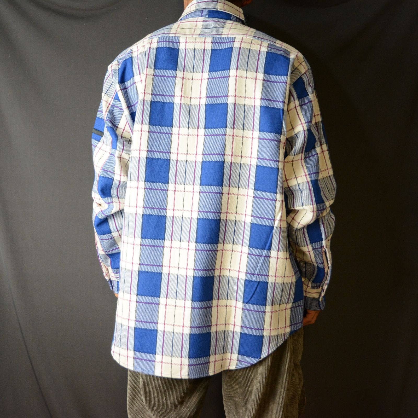 N.HOOLYWOOD - BIG MAC チェックシャツ （BLUE） / チェックシャツ