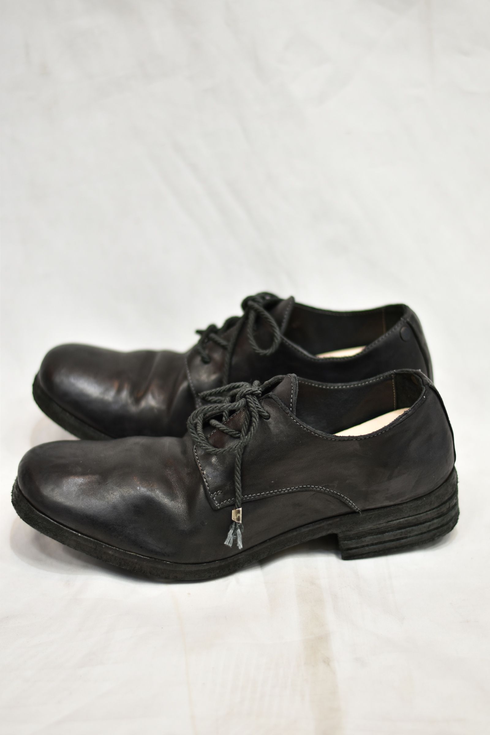 HORSE LEATHER DERBY #2 LINED LEATHER SOLES HAND DYED PIECE DYED