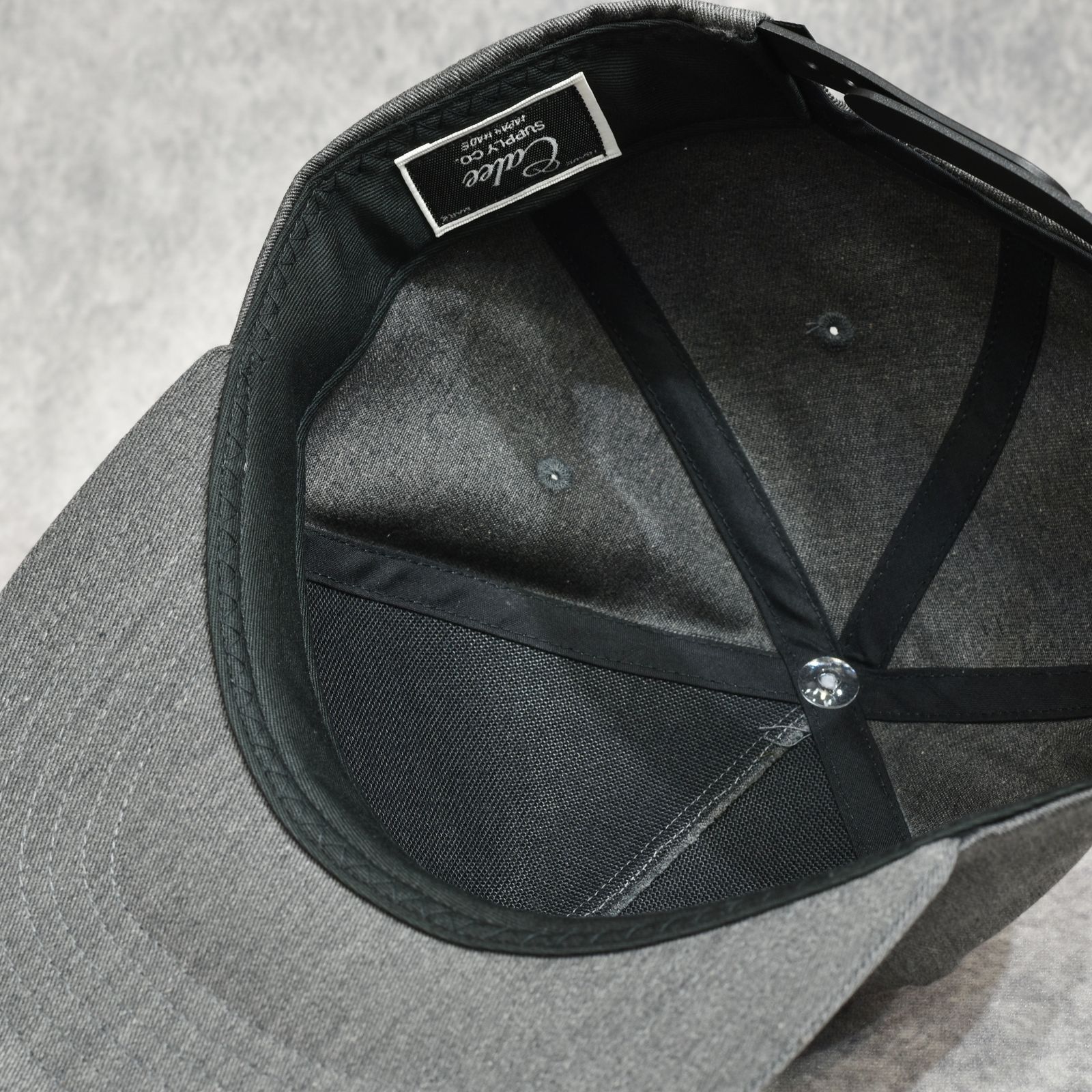 SIGNBOARD WAPPEN CAP ＜NATURALLY PAINT DESIGN＞ (HEATHER GARY)｜ワッペン キャップ｜CL-26AWNT003