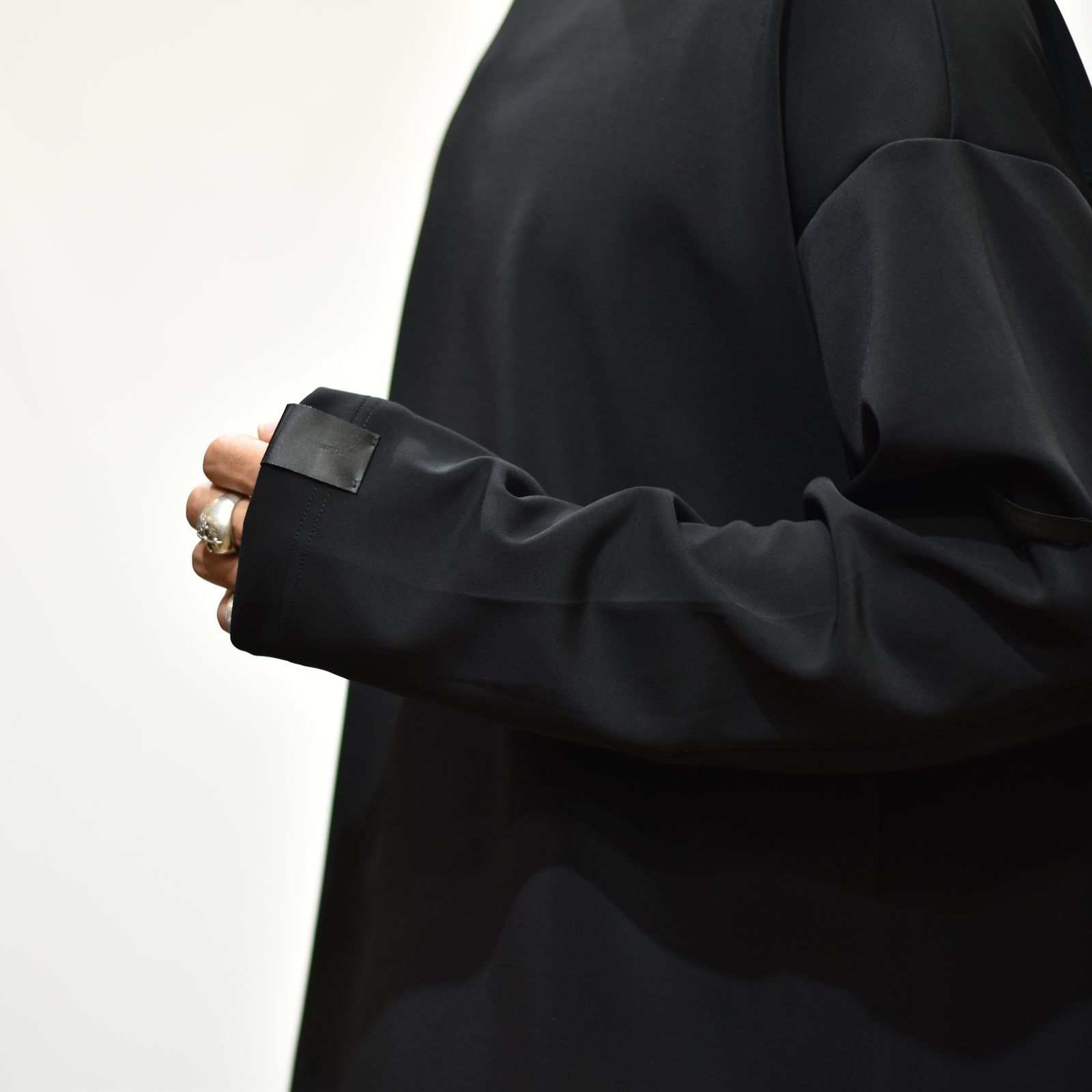 CREWNECK LONG SLEEVE  （BLACK） クルーネック ロングスリーブカットソー