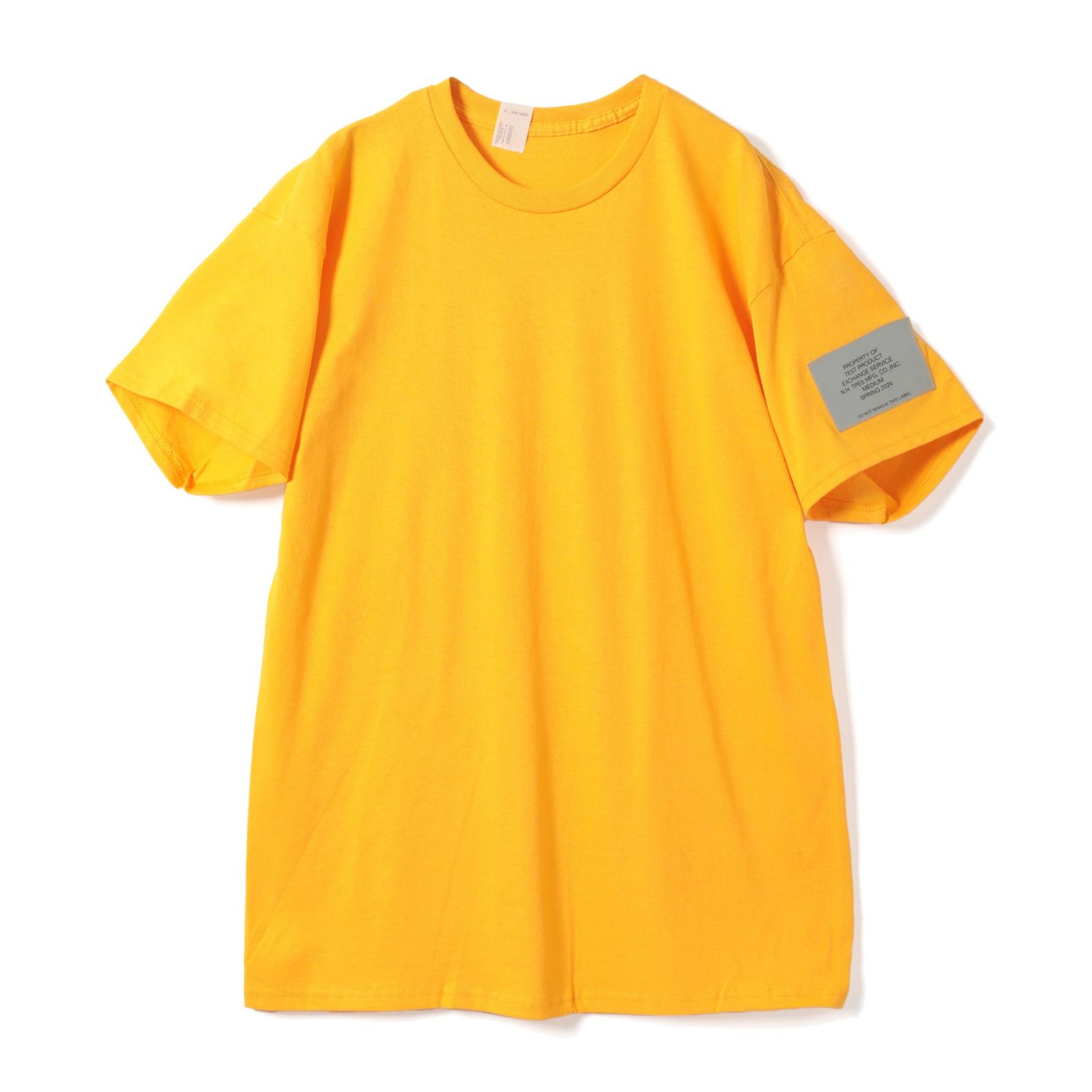 HALF SLEEVE SHIRT （YELLOW） / 半袖Tシャツ (イエロー)