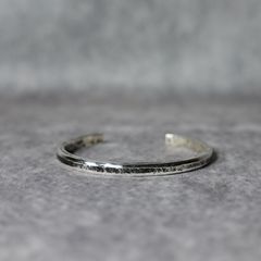 ROUND BANGLE NARROW (M)｜ SILVERS 純銀
