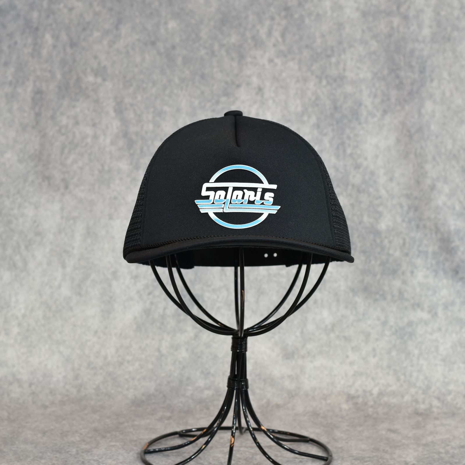 Trucker Mesh Cap "RACERBOY" (BLACK)｜メッシュキャップ｜Y01009