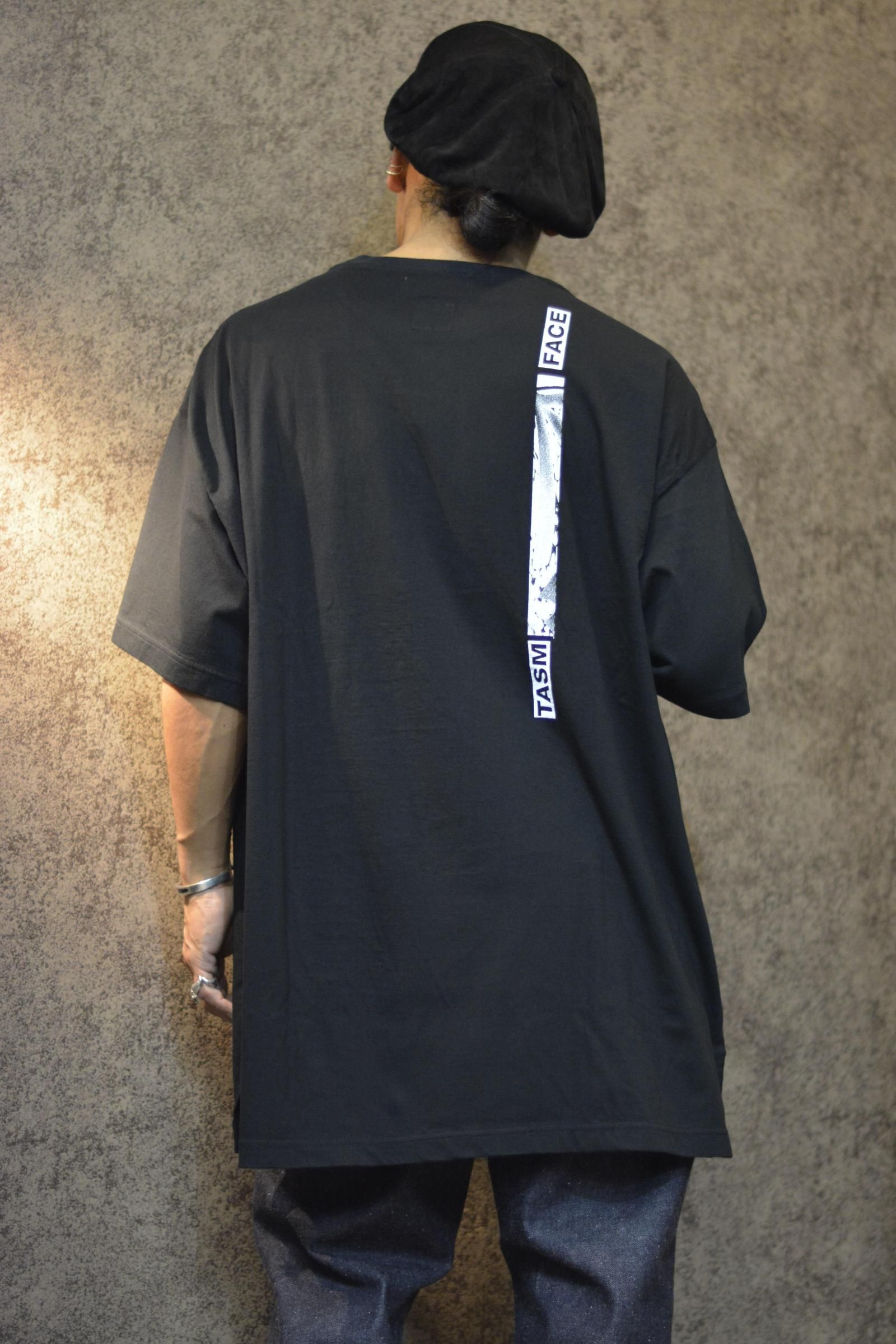 BARCODE PRINT TEE (BLACK)
