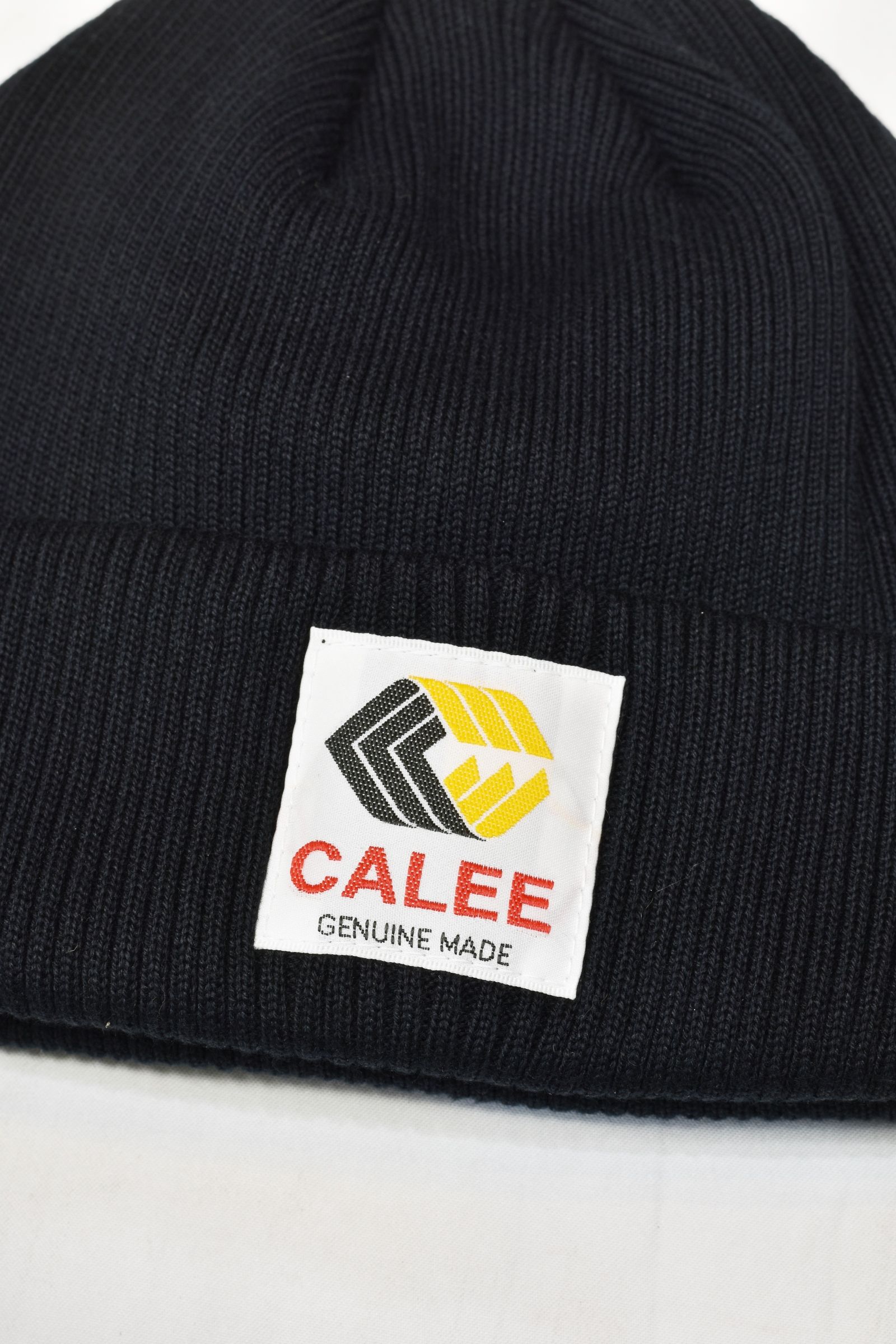 COTTON KNIT CAP (BLACK)