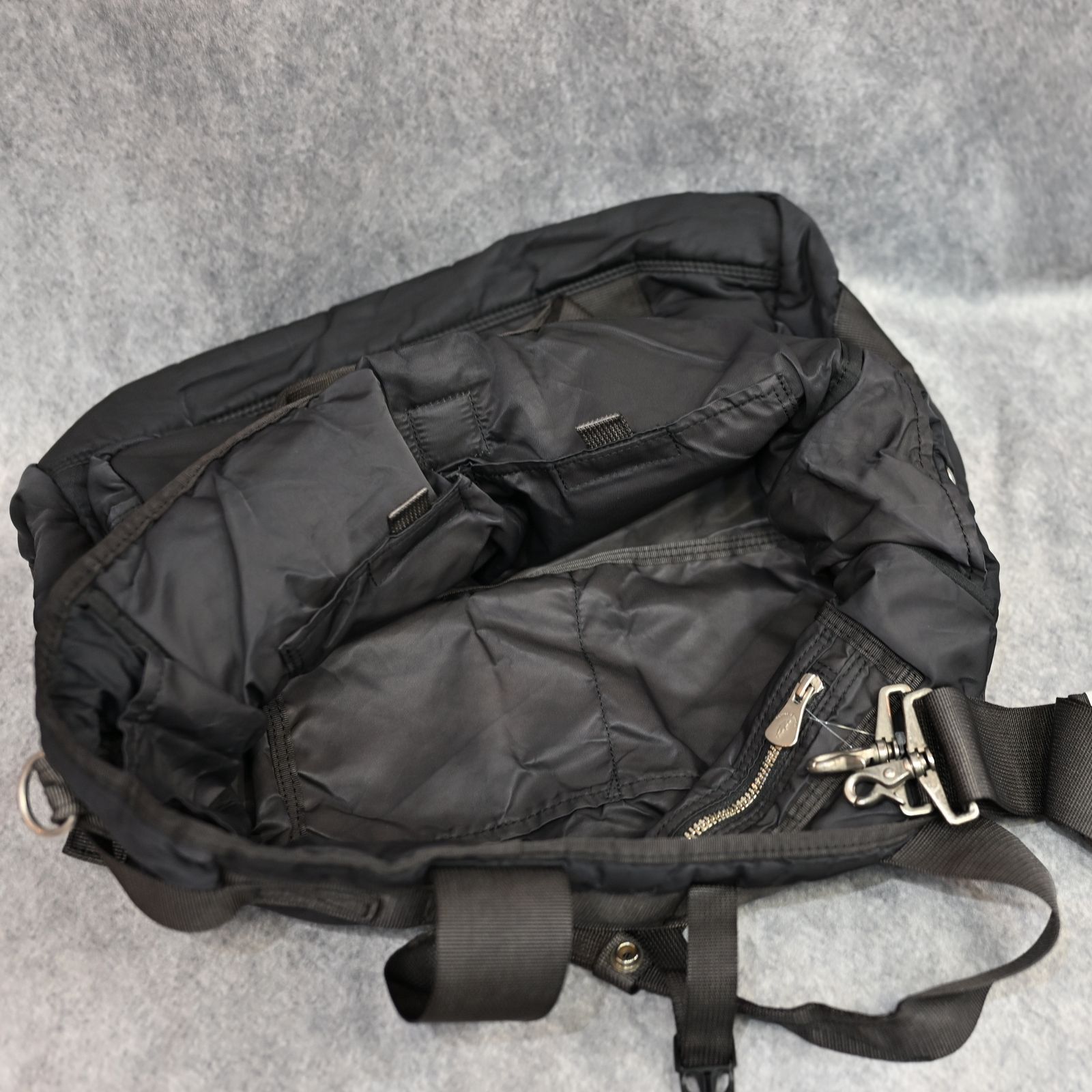 SUPER NYLON TOTE BAG (BLACK) / スーパーナイロン トートバッグ （ブラック） PC-015-265-10