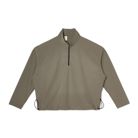 HALF ZIP PULLOVER （GRAY / グレー）｜ハーフジップ プルオーバー｜9261-CS06-004