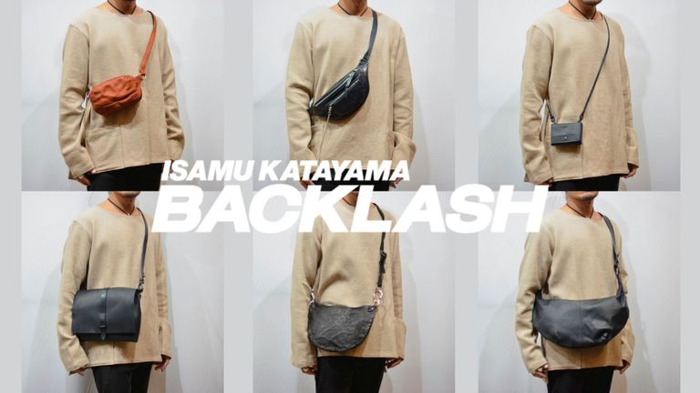 ISAMUKATAYAMA BACKLASH 【レザーボディーバッグ揃えております!】