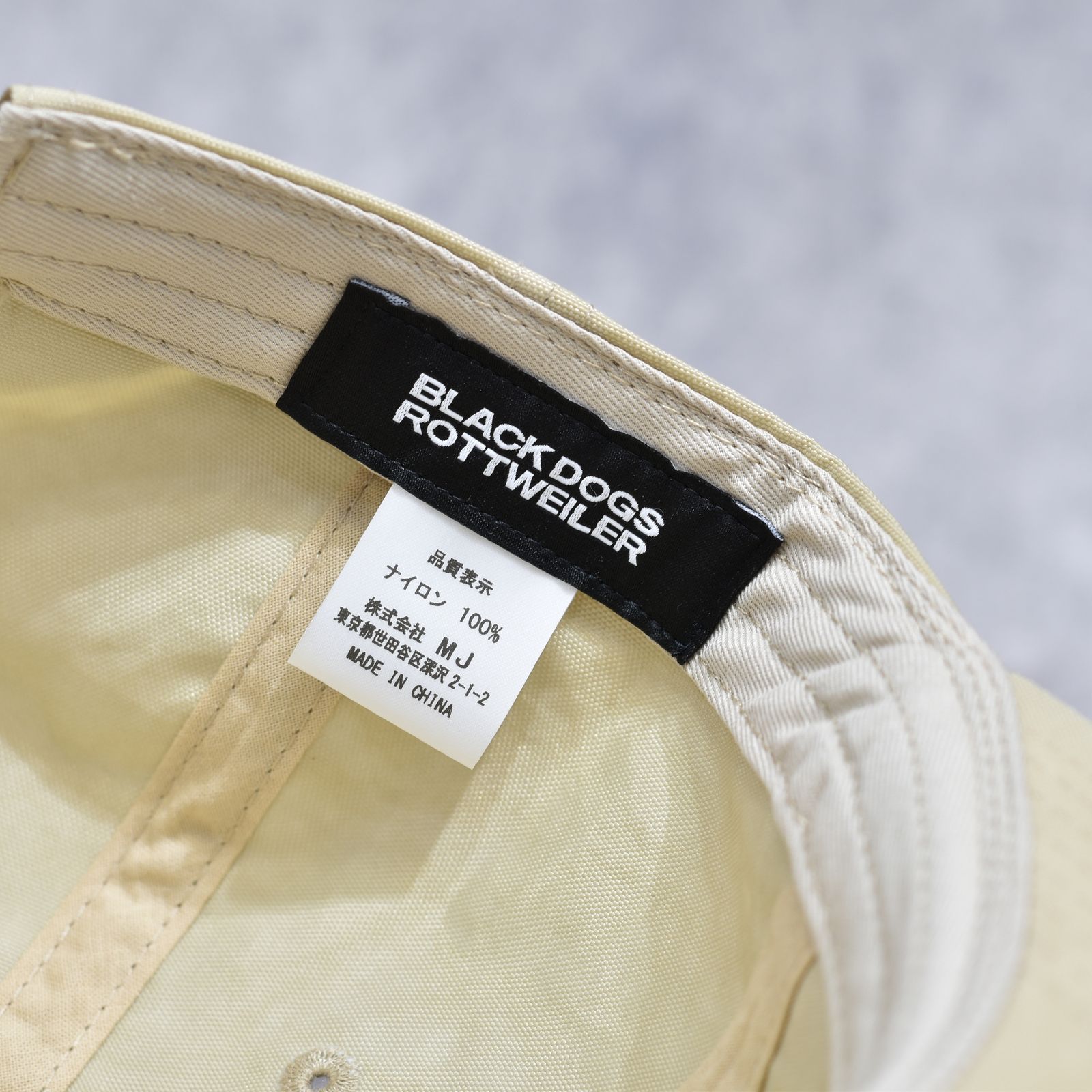 × MAGIC NUMBER RWMN CAP （BEIGE）｜× マジック ナンバー キャップ｜RW26S0730
