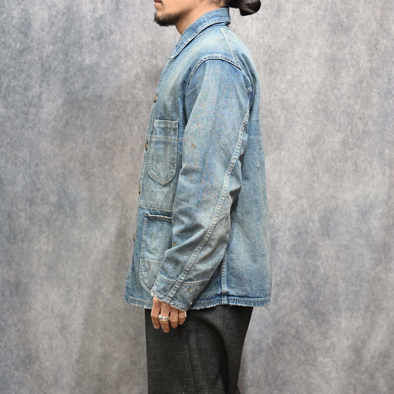 #024 LE CHORE JACKET （L.INDIGO） / カバーオール （ライトインディゴ） 2026SSJK-YY-0012