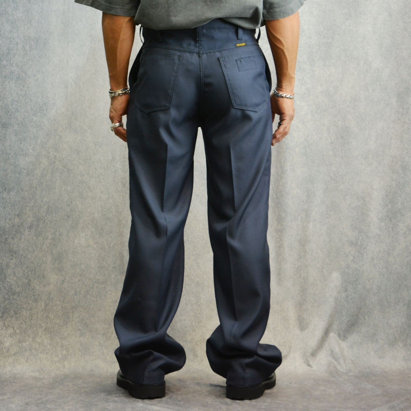 × Wrangler RANCHER DRESS PANTS （NAVY） ラングラー デニムパンツ （ネイビー） 6251-WR02-026