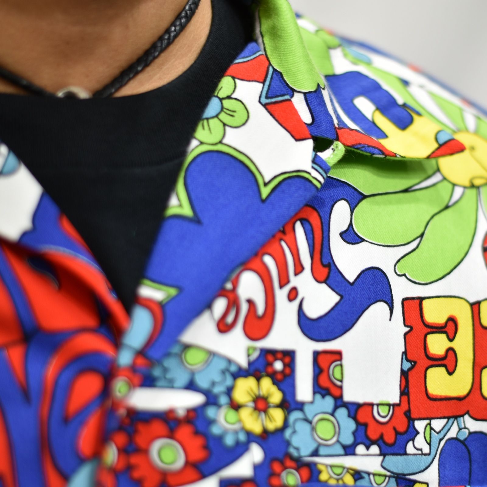 L.Juice Denim S/S Open Collar SH