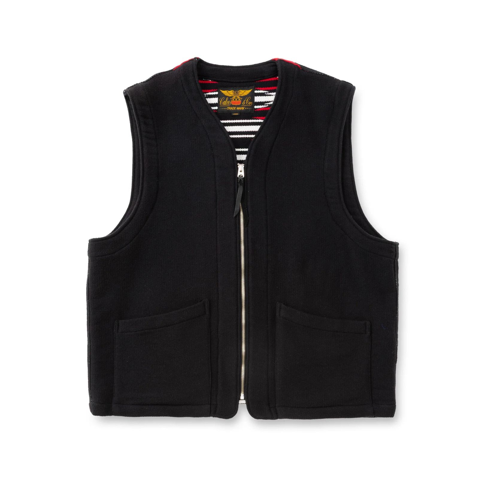 NATIVE BLANKET VEST (BLACK)｜ネイティブ ブランケット ベスト｜CL-26EA001ULT
