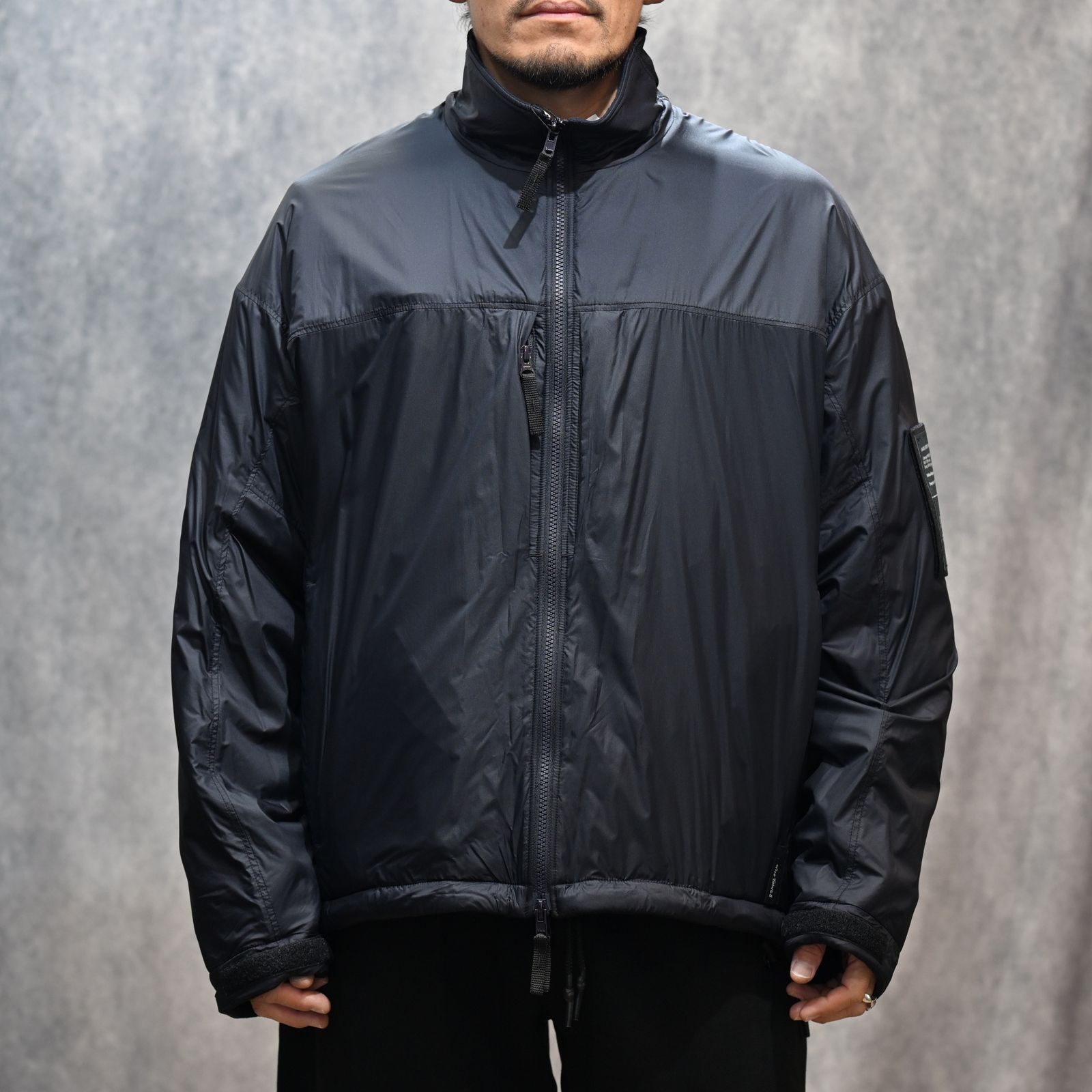 REVERSIBLE OVERSHIRT （NAVY）｜リバーシブル オーバーシャツ｜9252-BL01-003