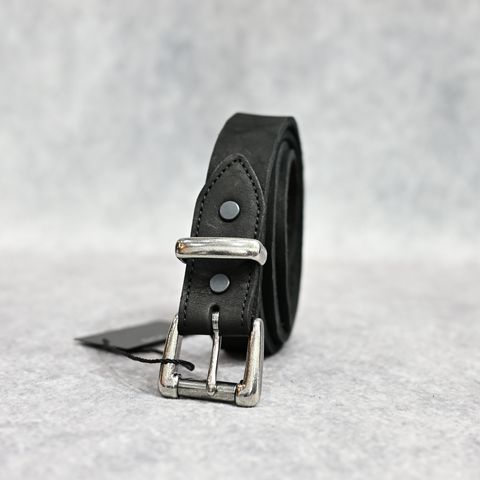 ジャパンショルダー 製品染め 30mmベルト （BLACK / ブラック） 318-41