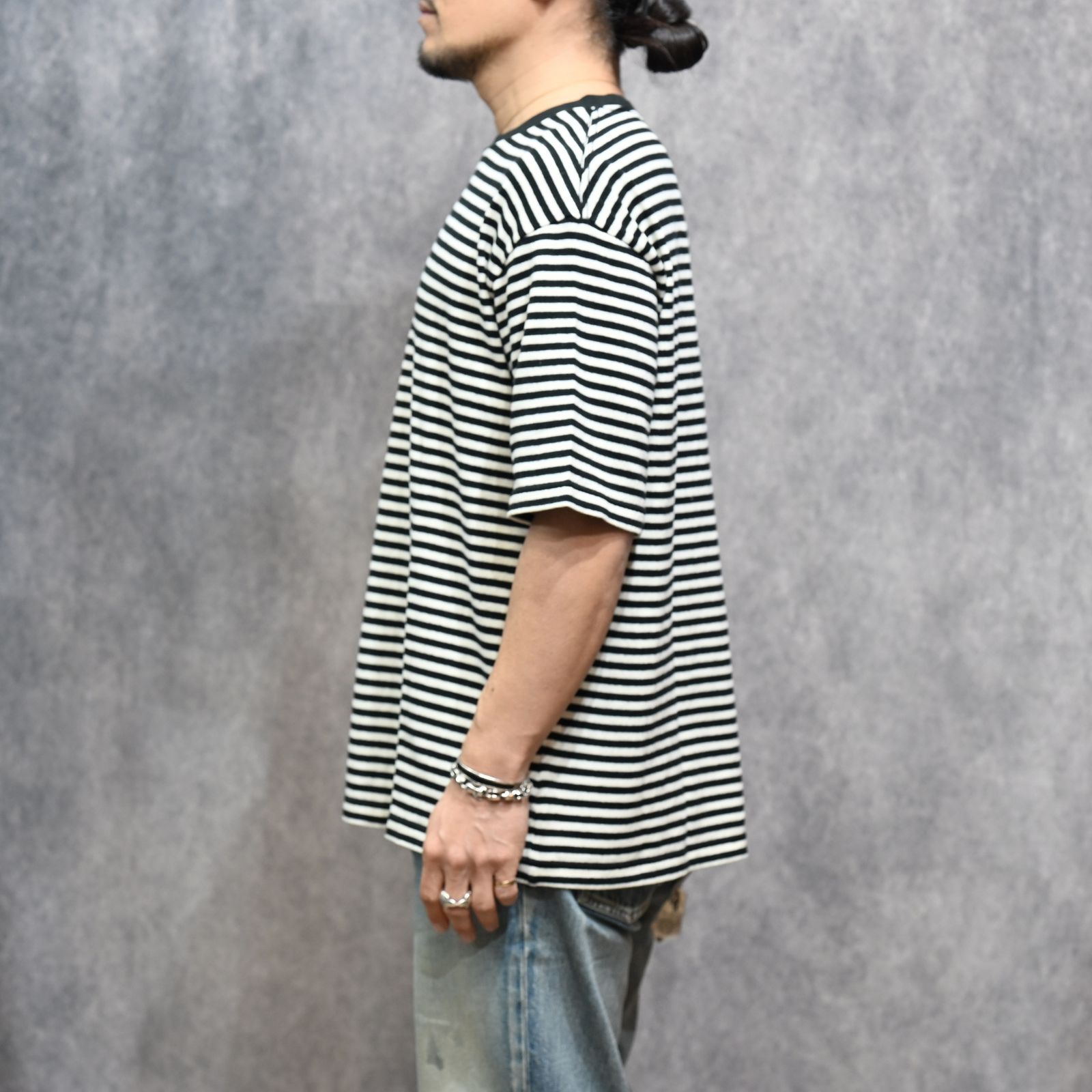L.G.Border Crewneck T-SH （BLT）｜ボーダーTシャツ｜2603-4005