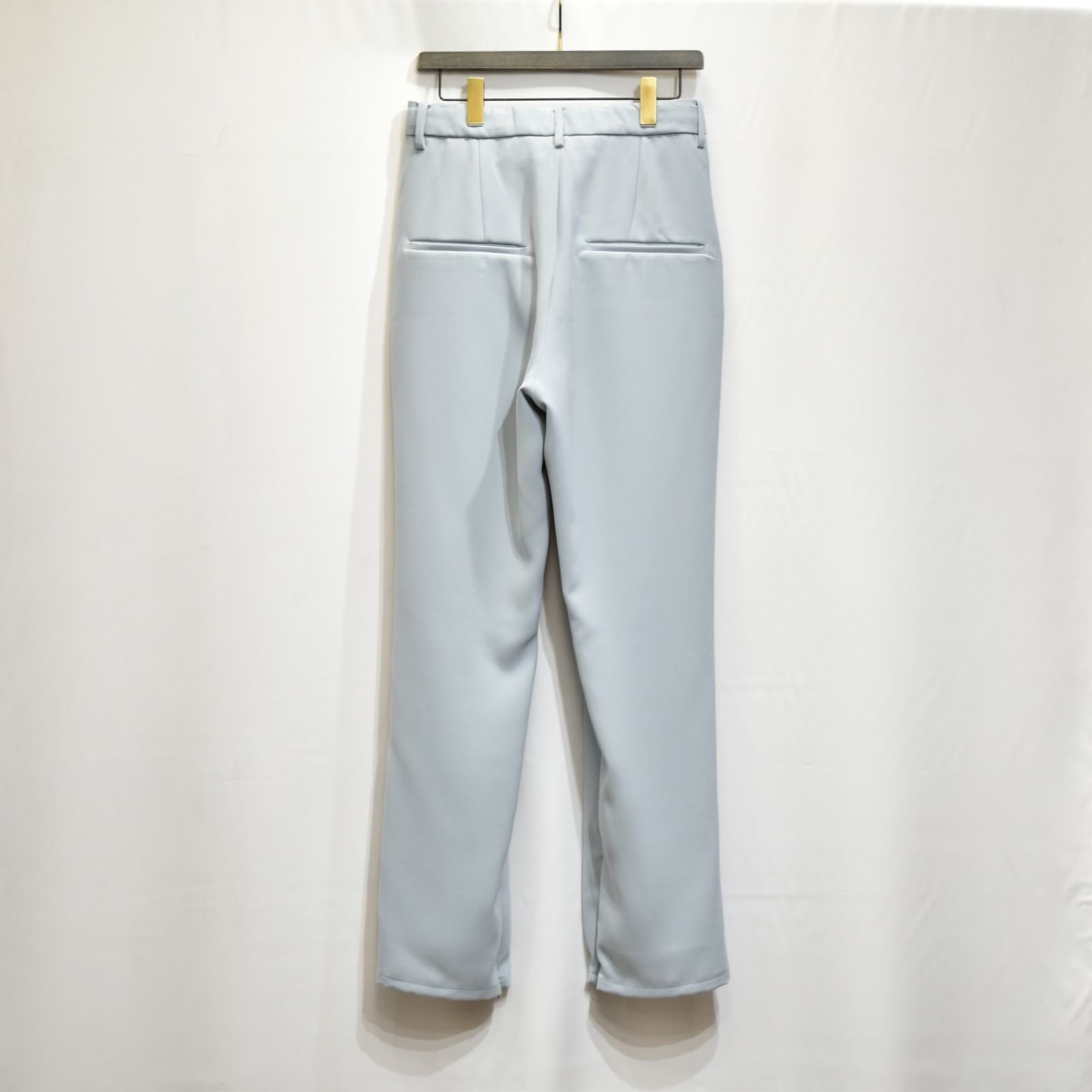 2タックストレート&フレアパンツ / LB22SS-PT01-DT (PALE BLUE)