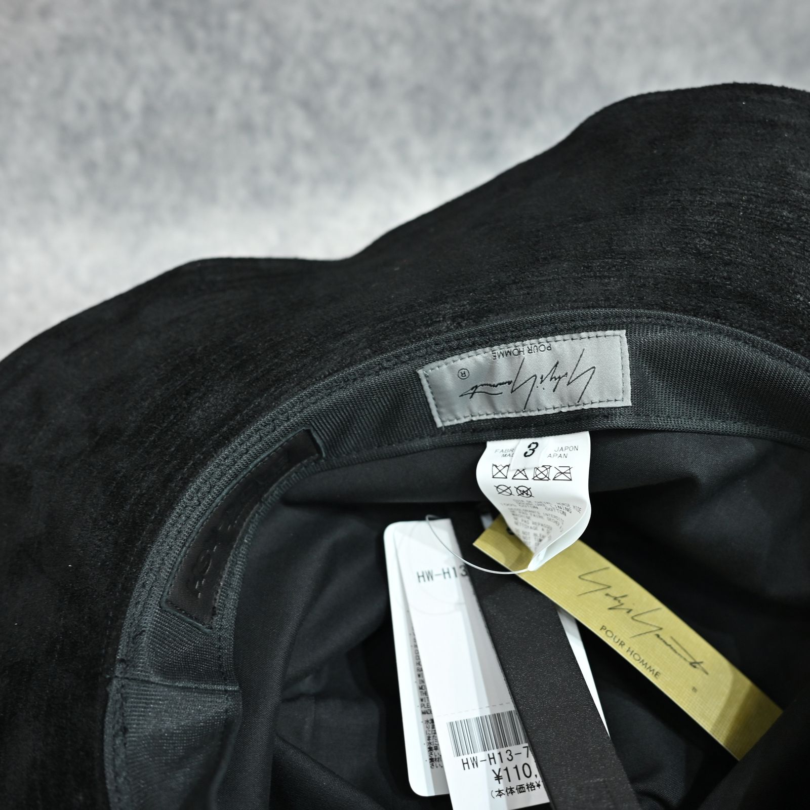 × ISAMU KATAYAMA BACKLASH｜COWBOY HAT （BLACK）｜JPホーススエード テンガロンハット｜HW-H13-785