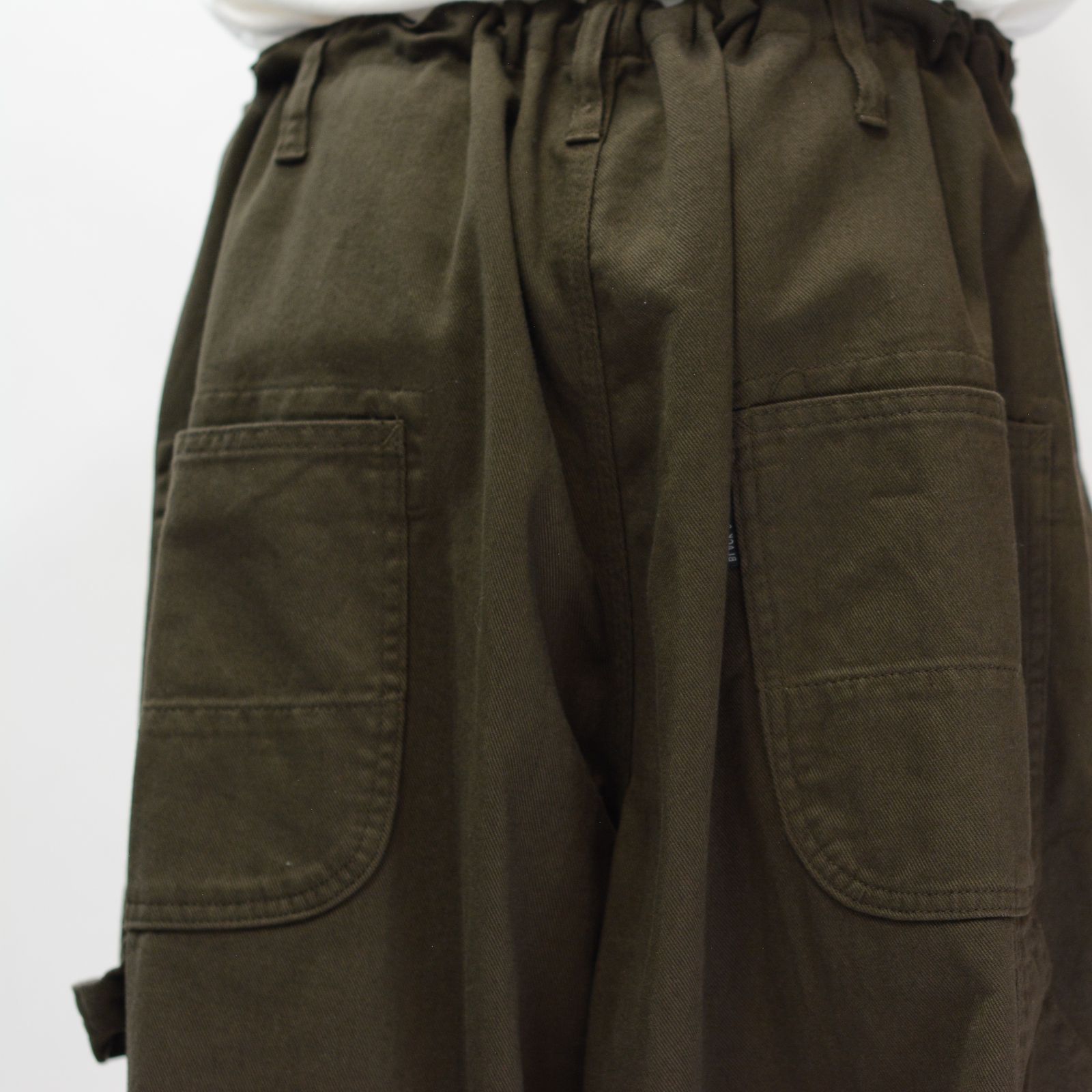 Y-BAKER P (BROWN) ワイド ペインターパンツ