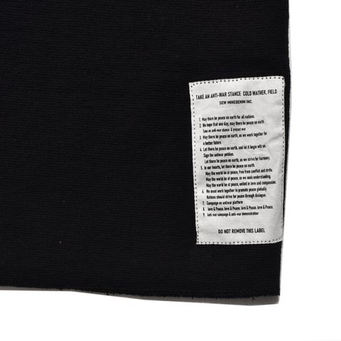 Thermal Crewneck T-SH （BLK） / サーマル Tシャツ （ブラック） / 2508-4003