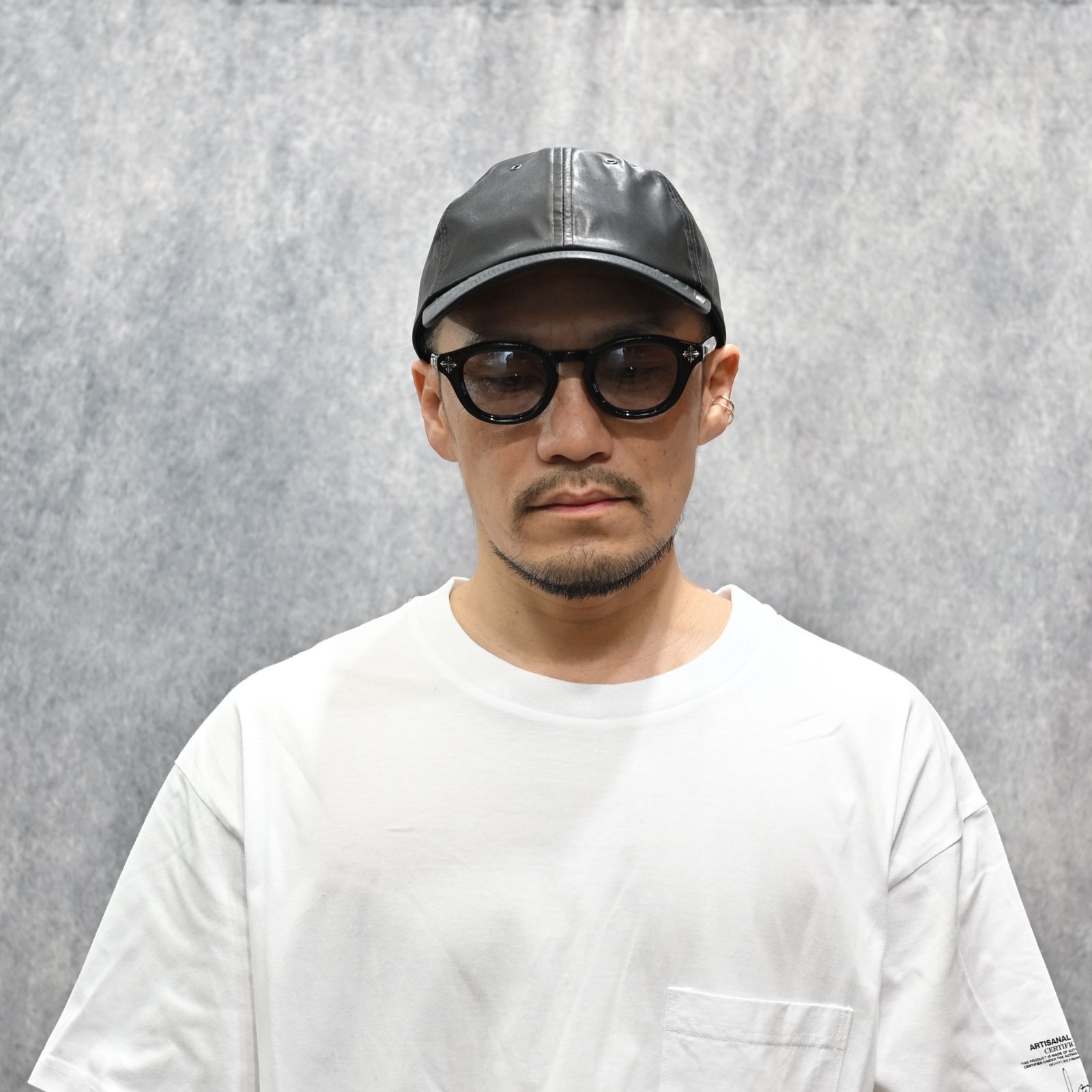 THE LINE × CASABLANCA サングラス タイプ 2 （BLACK×L.GRAY / ブラック×ライトグレー） CAS-02