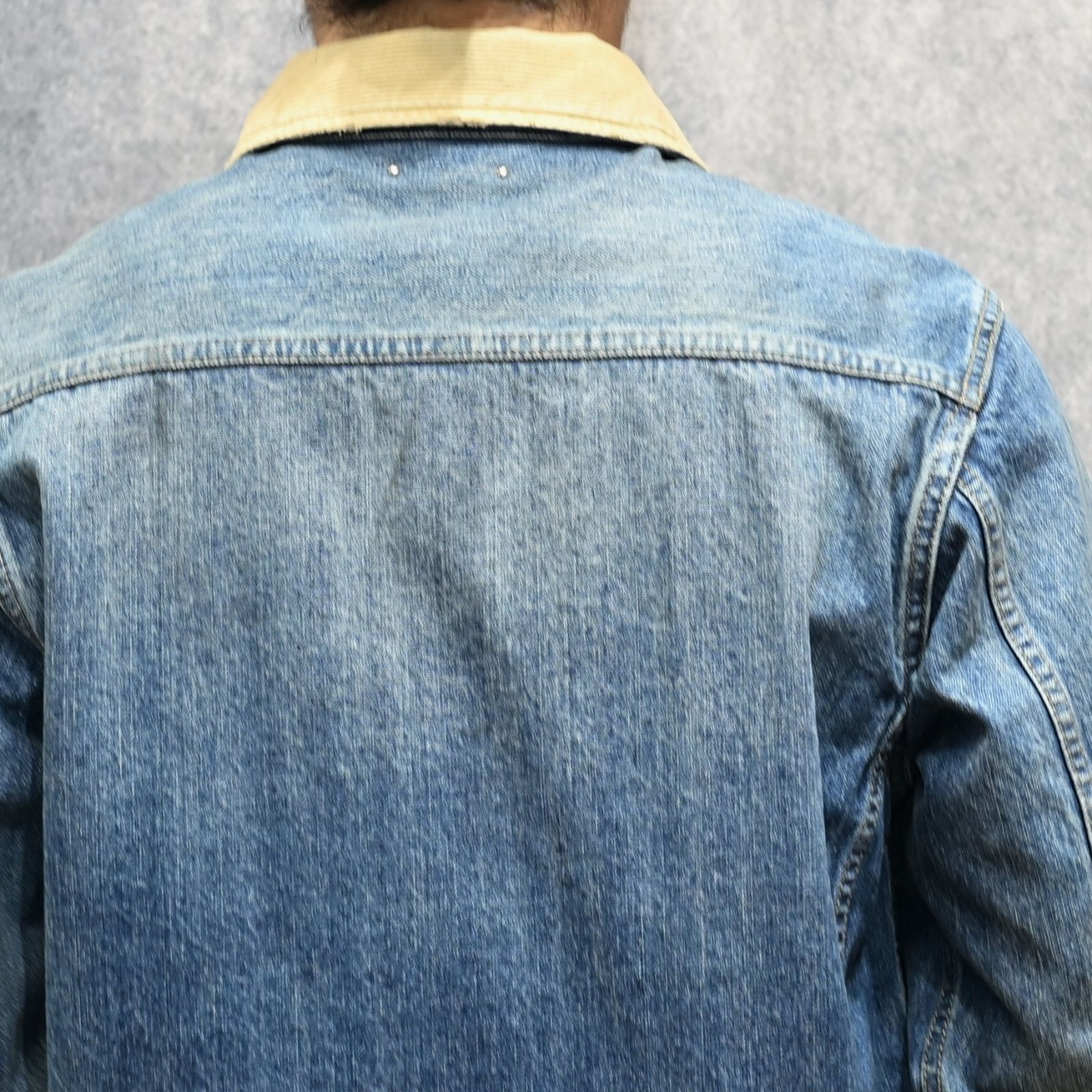 Denim Zipup Trucker Jacket  （USD / インディゴ）｜トラッカージャケット｜MDFBF09801