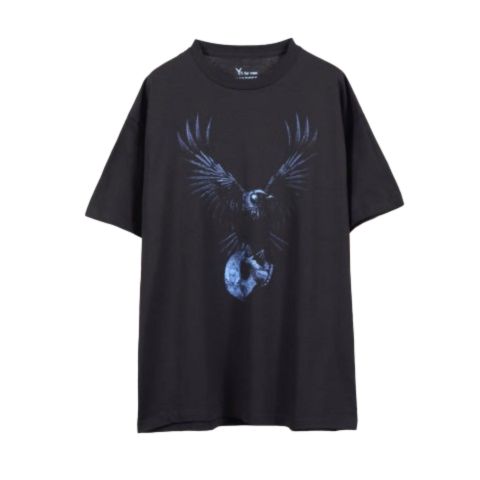 × MASSIS “ROUND NECK” SHORT SLEEVE T A Ys （BLACK） / ML-T74-990-2