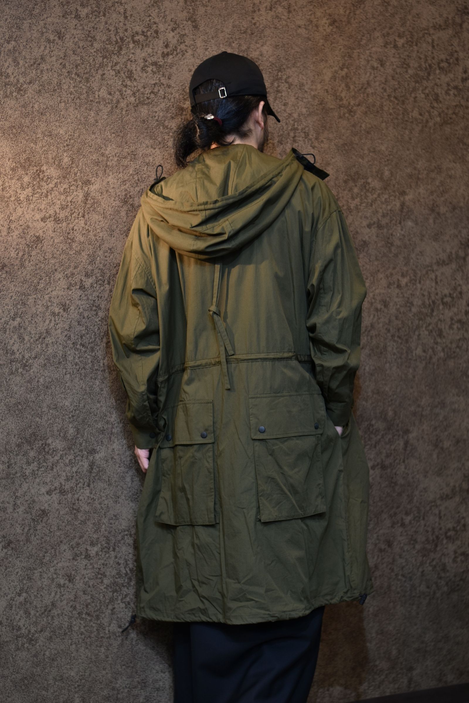 40/2 Cotton Broad Pocket Hood Coat