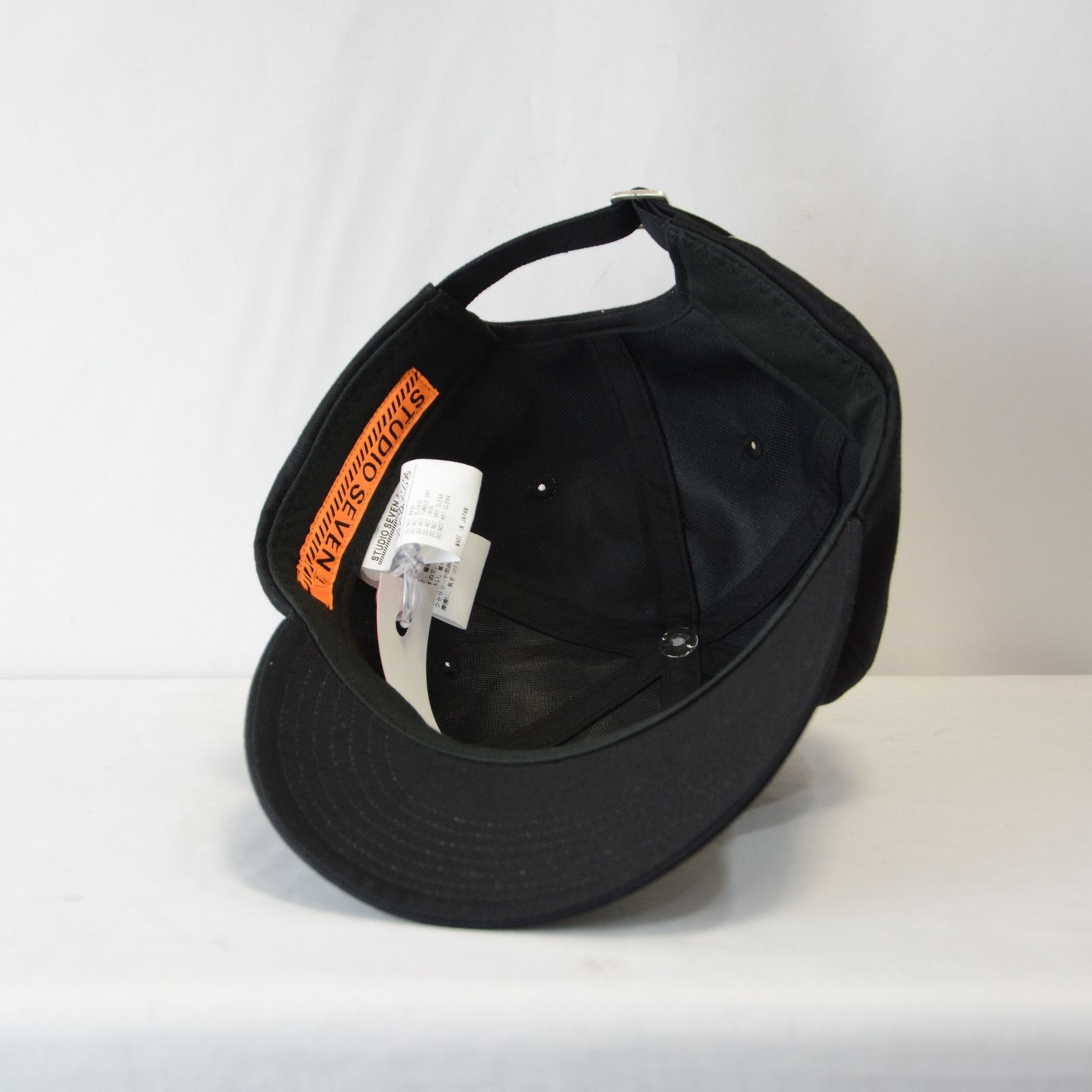 DIVE EMB 6P Cap （Black） / ワッペン キャップ （ブラック）