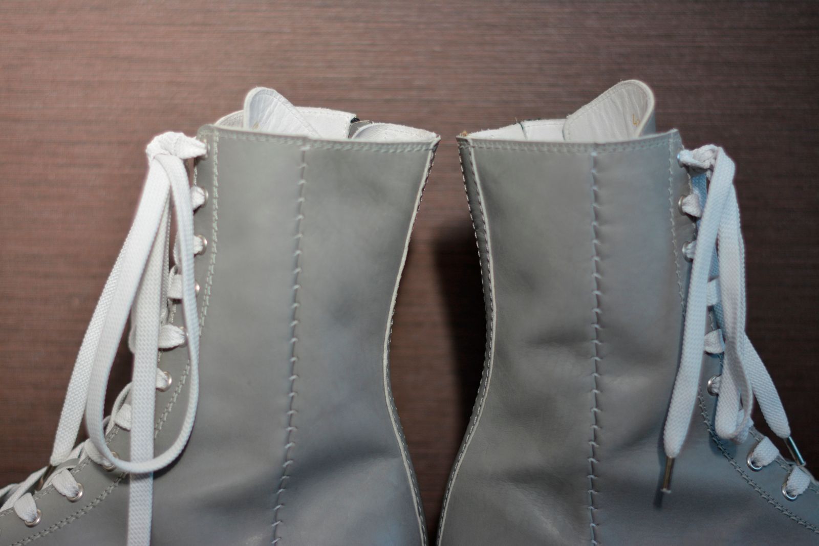 【chord 別注アイテム】 CALF LEATHER EXTRA HI CUT SNEAKER SPAIRAL ZIP LINED