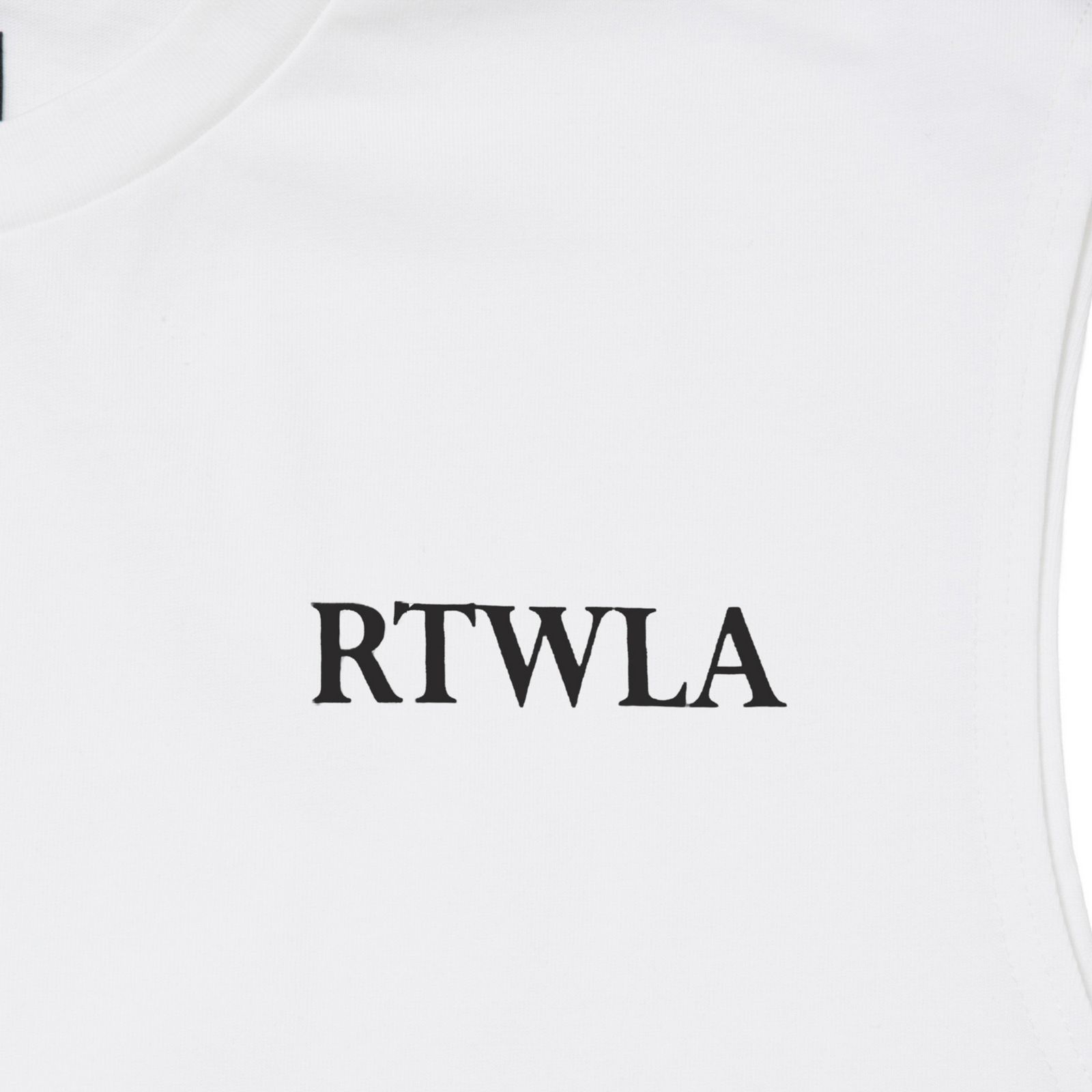 予約商品｜R9 RTWLA NOSLEEVE TEE （WHITE）｜ノースリーブ Tシャツ｜入荷：2026年5月予定