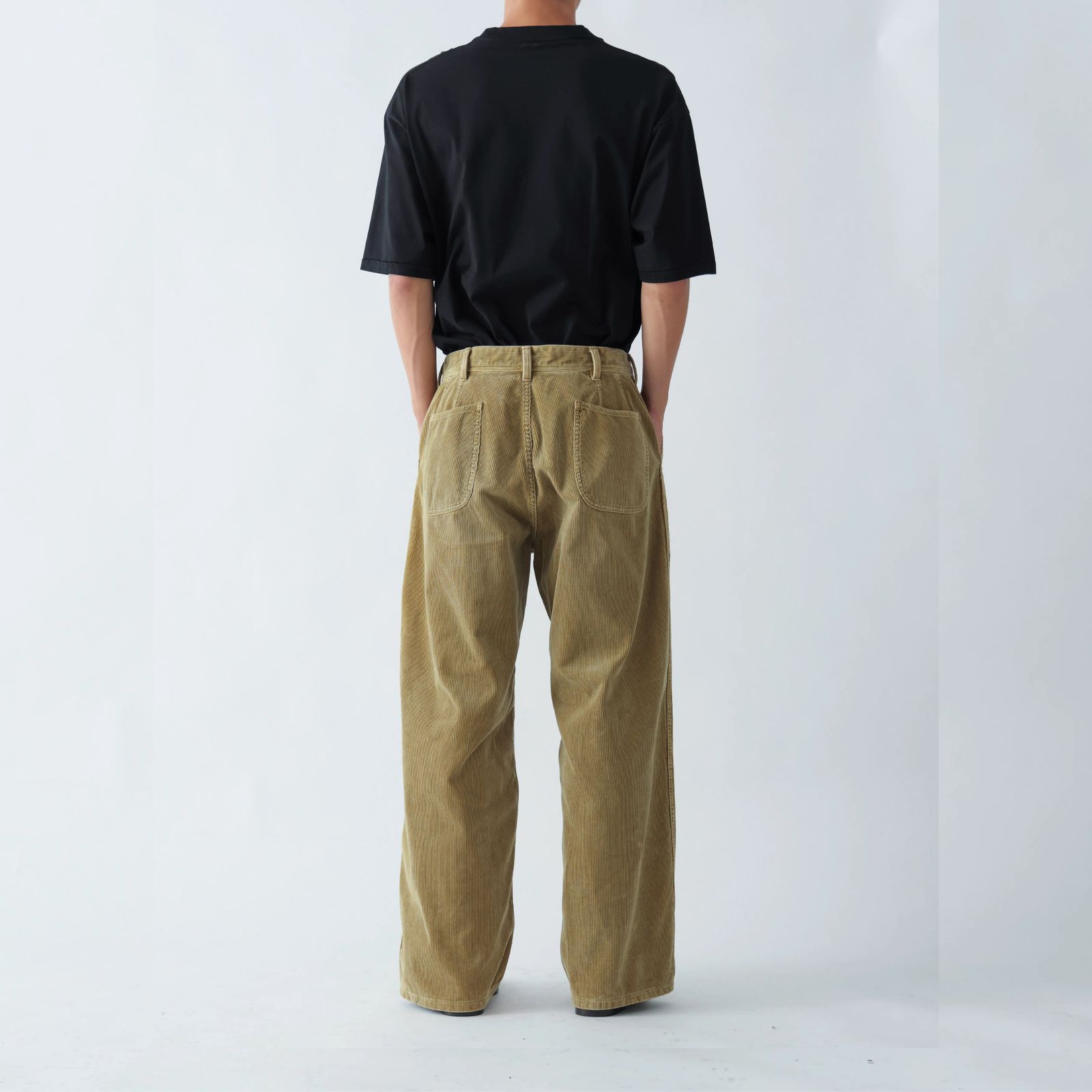 USN CORDUROY TROUSERS （BEG） /  コーデュロイパンツ トラウザー （ベージュ） 2026AW-PT1-YT