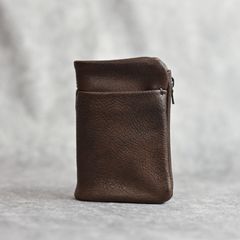 GUIDI ゴートタンニン 二つ折り財布 (BROWN / ブラウン) / 890-04