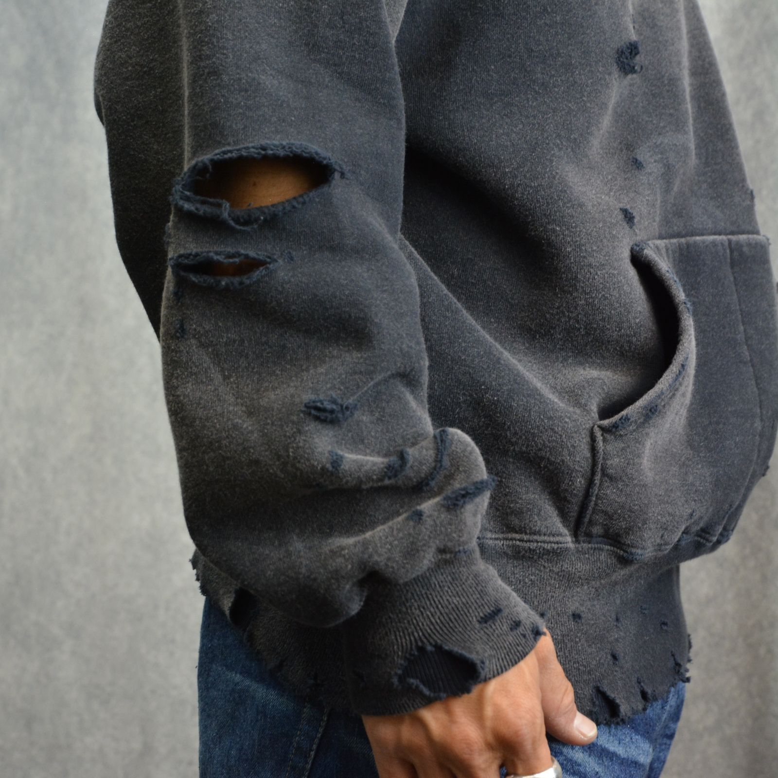 #031 CP AFTER HOODIE （BLACK） / 後付けフーディー （ブラック）