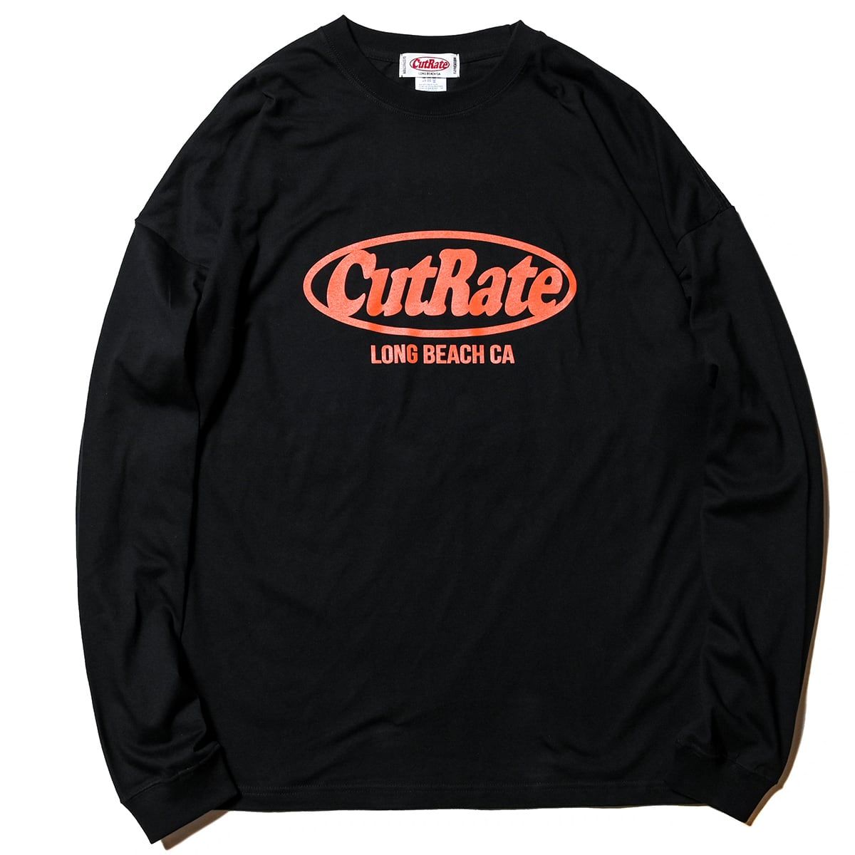 ×VENICE8 COFFEE HOUSE®️ CAFE DOG DROPSHOULDER L/S T-SHIRT (BLACK) / カフェドッグ ドロップショルダー Tシャツ