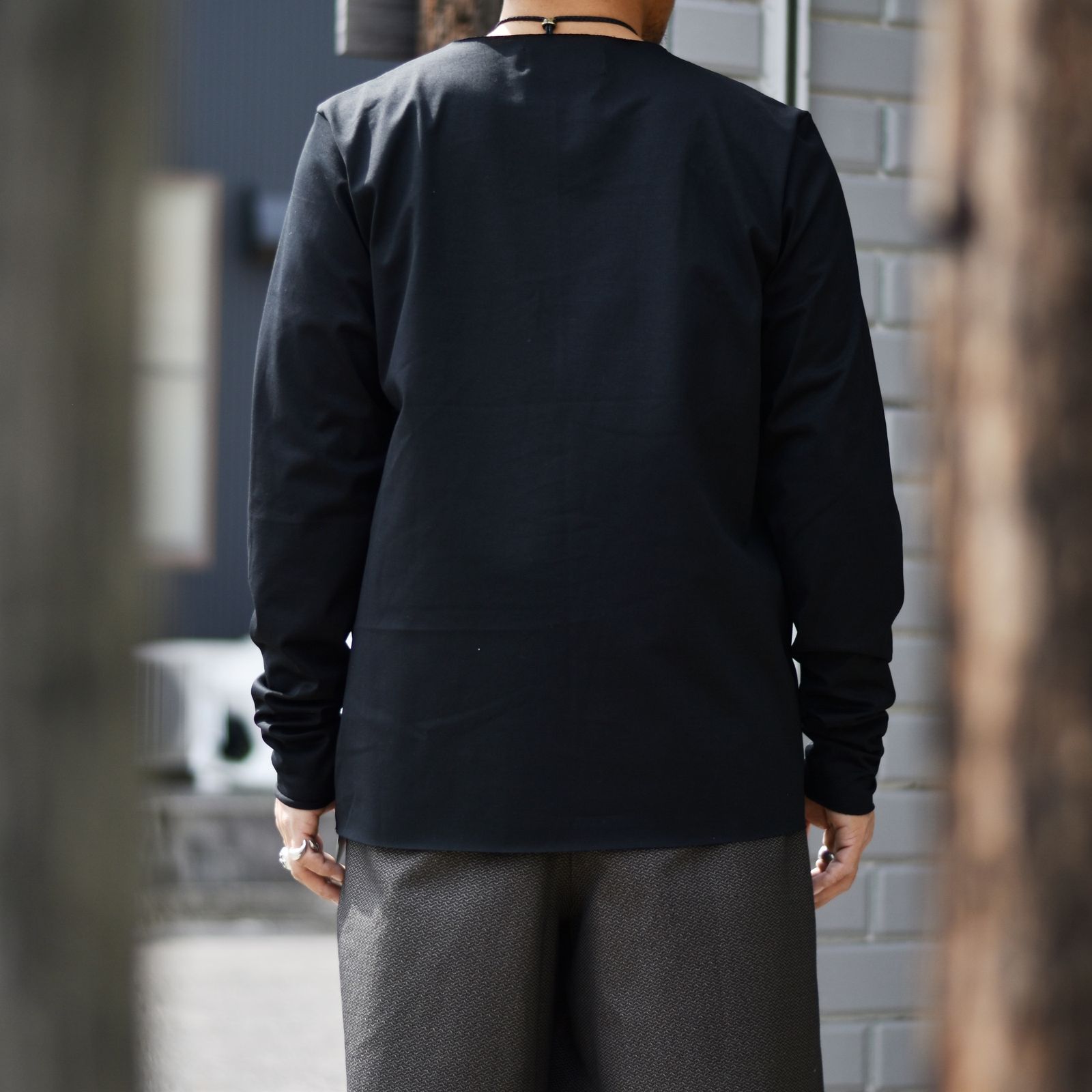 sumire pullover ver. long sleeve (black)