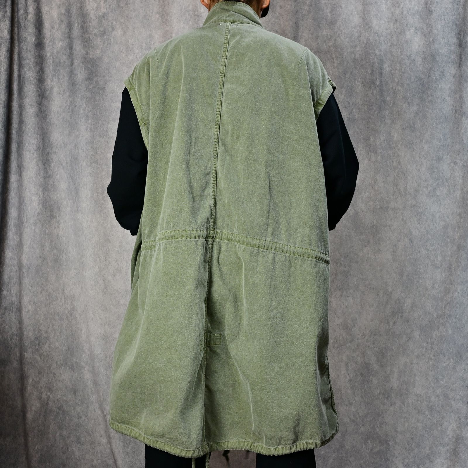 S.Blouson Docking Denim Mods CT （KHA） /  ショートブルゾン ドッキングモッズコート （カーキ）