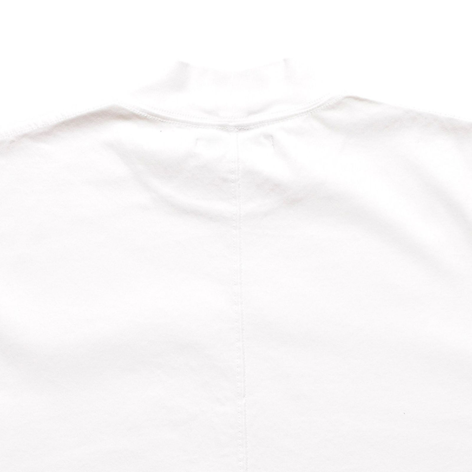 Smooth Mockneck T-SH （WHT） / モックネック Tシャツ （ホワイト）